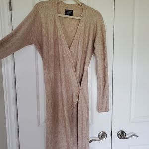 NWT ABERCROMBIE & FITCH size XL Wrap Sweater Dress